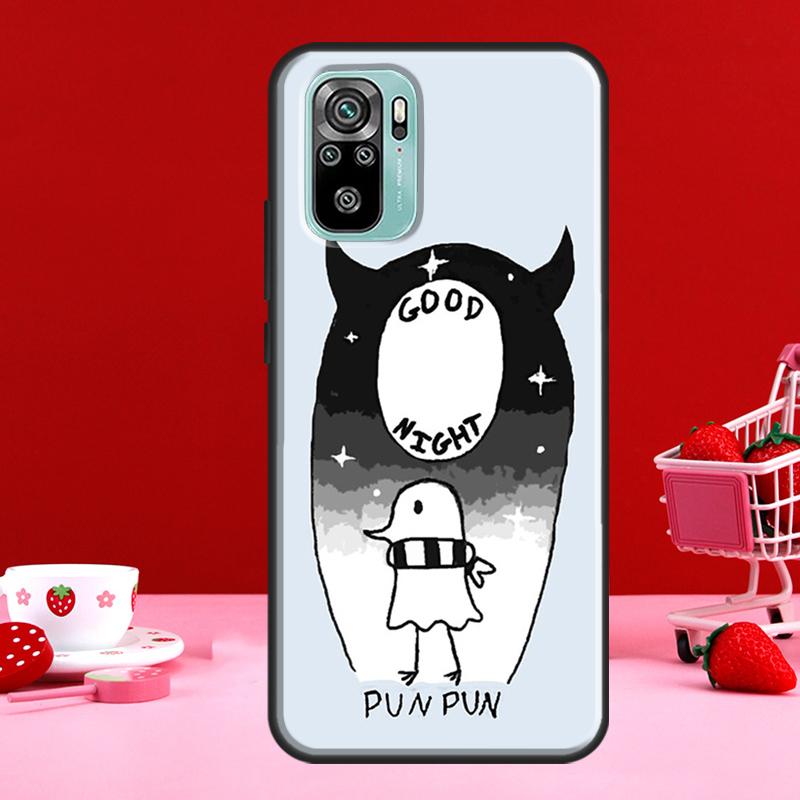 Oyasumi Punpun Hülle für Xiaomi Redmi 10 9 9A 9C 9T Rückseite für Redmi Note 11 Pro 8 9 10 Pro 9S 10S 11S