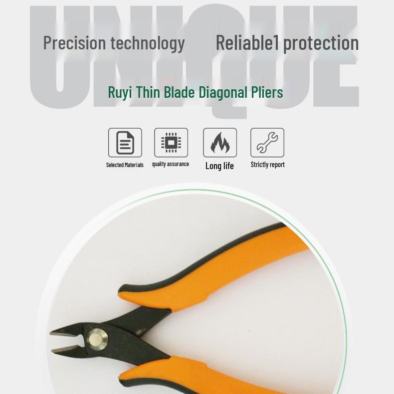 FS-09 Thin Blade Electronic Diagonal Cutting Pliers - Ruyi Hardware Tools