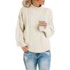 Women's Casual Long Sleeve Chunky Turtleneck Knit Sweater Winter  Long Sleeve Sweater Sweater Sweater