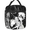 My Hero Academia Anime Manga Bolsas de Almuerzo Aisladas Térmicamente Mujeres MHA All Might Tote de Almuerzo Portátil Picnic Multifunción Fiambrera
