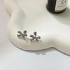 Premium Bow Stud Earrings Women's Flash Diamonds Niche Sweet Temperament Earrings Small Exquisite Ear Holes
