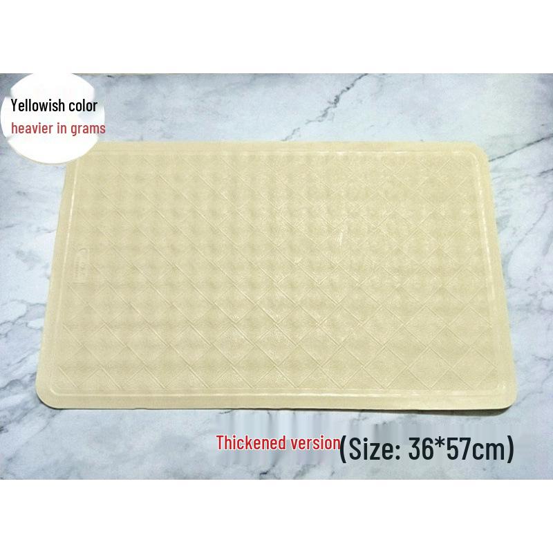 European-Style Anti-Slip Rubber Bathroom Mat for Hotels and Guesthouses