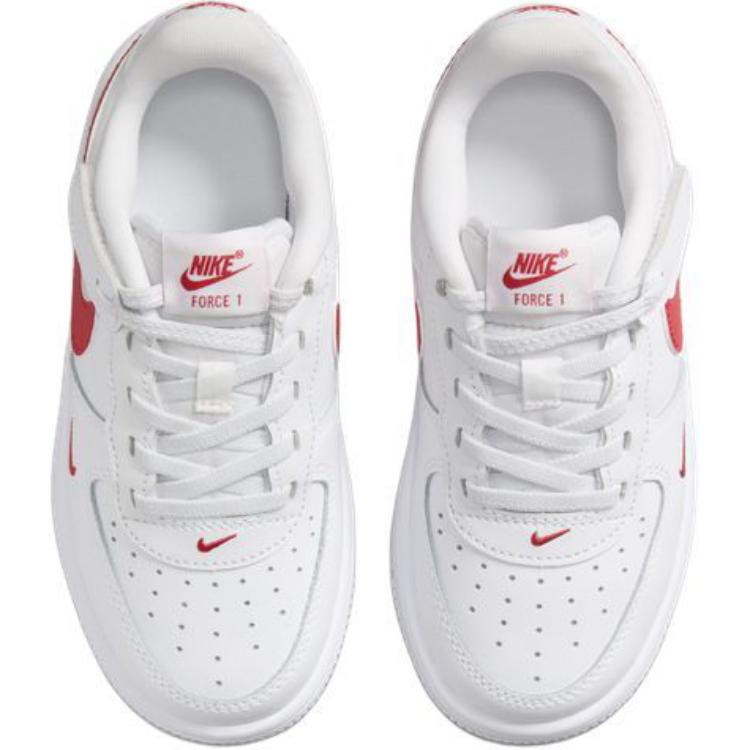 Nike Air Force 1 Soft Comfortable Non-Slip Durable Low-Top Kids Sneakers Kids Sneakers White HM9652-101