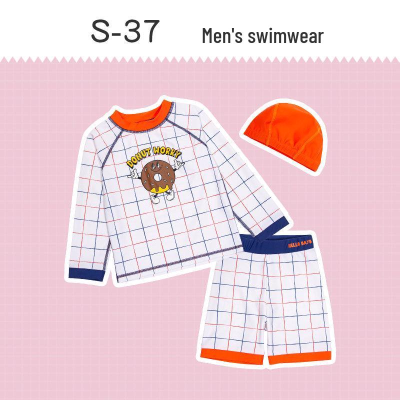 Kids  Split Swimsuit: Summer Sun Protection, Quick-Drying Swimwear for Boys & Girls 150cm 3XL