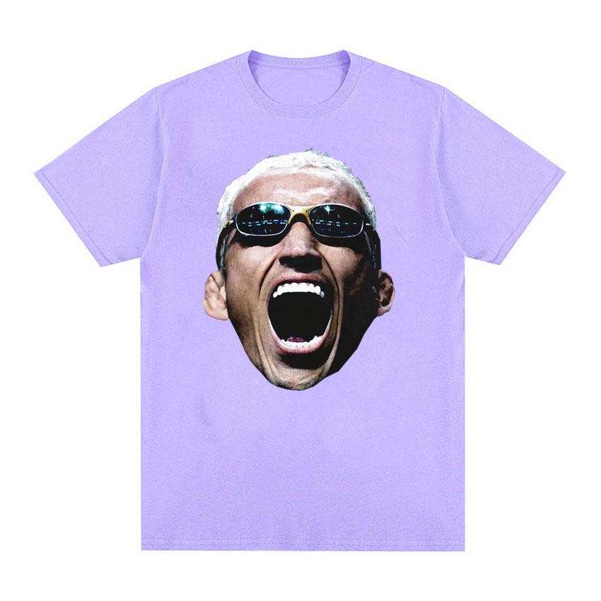 Limited Charles Oliveira Big Face Graphic Tee Shirt Unisexs Clothing Harajuku Vintage Oversized Tshirt Unisex 100 Cotton T Shirt