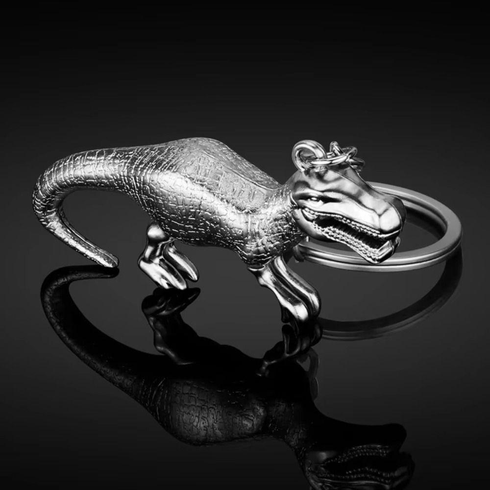 Handsome Dinosaur Key Chain Collectible Pendant New Jurassic Dinosaurs Keychain  Dinosaur Lovers