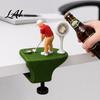 Fun Bottle Opener Game Golf with Built-In Metal Blade And Rotating Clamp Mini Golfer Gift For Golfers Putter Design Magnetic Cap Catcher Catcher for