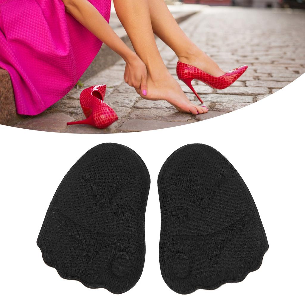 Soft Forefoot Pads Breathable Pain Relieve Elastic Forefoot Cushioning Shoes Insert