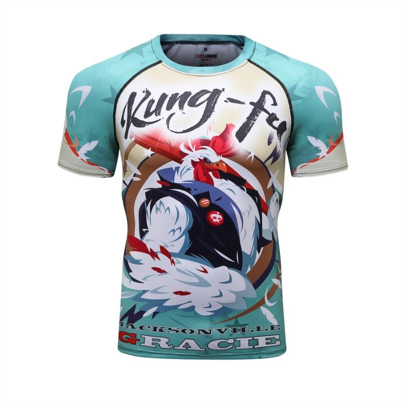 Sportbekleidung Bjj Rash Guard Grappling Brazilian Jiu Jitsu Erwachsene Herren Nogi No Gi Bjj Jiu Jitsu MMA Rash Guard Bjj Laufshirt