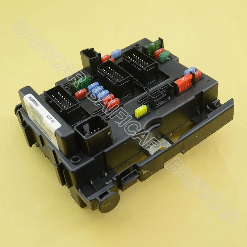 Used Genuine Fuse Box Module BSM B3 9650618480 9665804680 For Peugeot 206 307 406 Partner Citroen C2 C3 C5 Berlingo Xsara