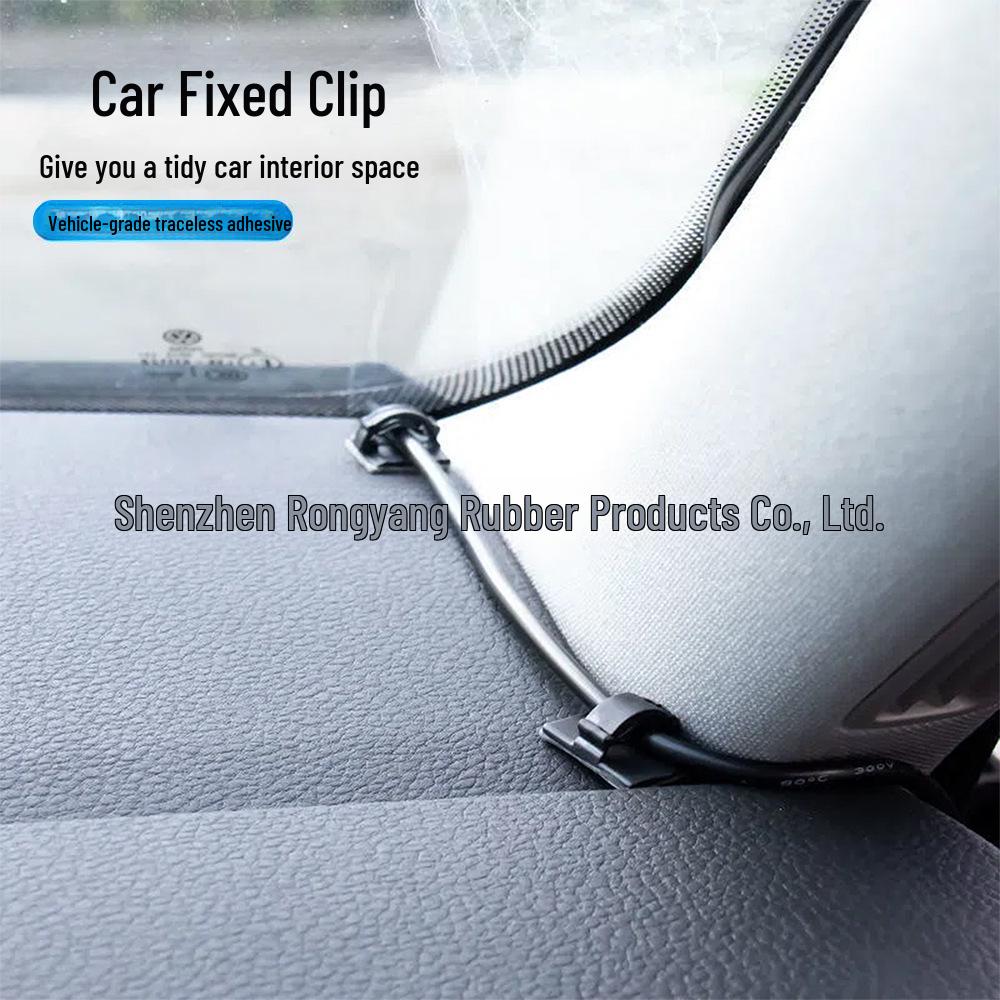 Cable Organizer: Self-Adhesive Wire Clips for Network Cables & Dash Cam Wiring
