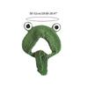 Cute for Frog Hat Big Ears Headgear Cartoon Knitted Hat Winter Warm Headdress