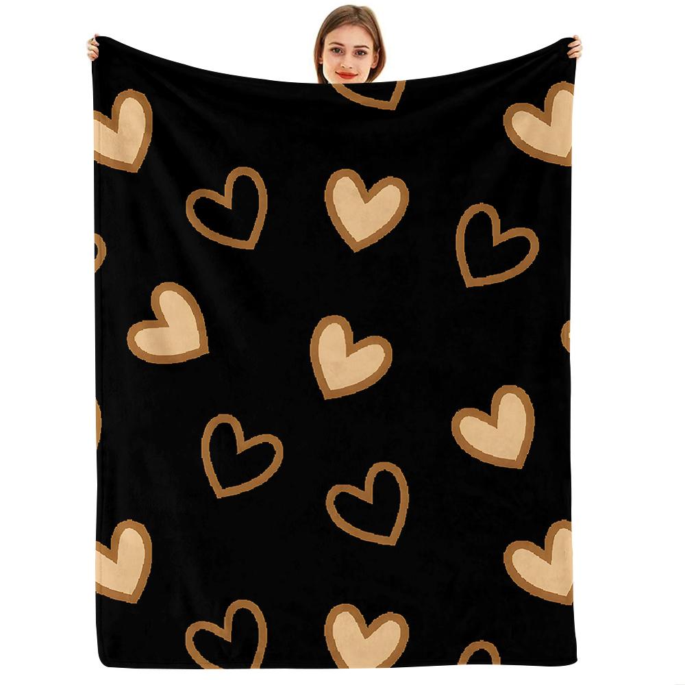 Beach Teddy Bear Quote Soft Flannel Blanket Breathable Warm Throw for Office Car Sofa Kids Room Birthday Xmas Gift
