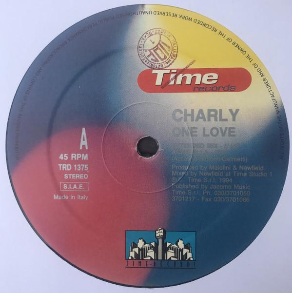 

12inch Record CHARLY - One Love TRD1375 Time Records 1994 Italy Dance & Electronica Used