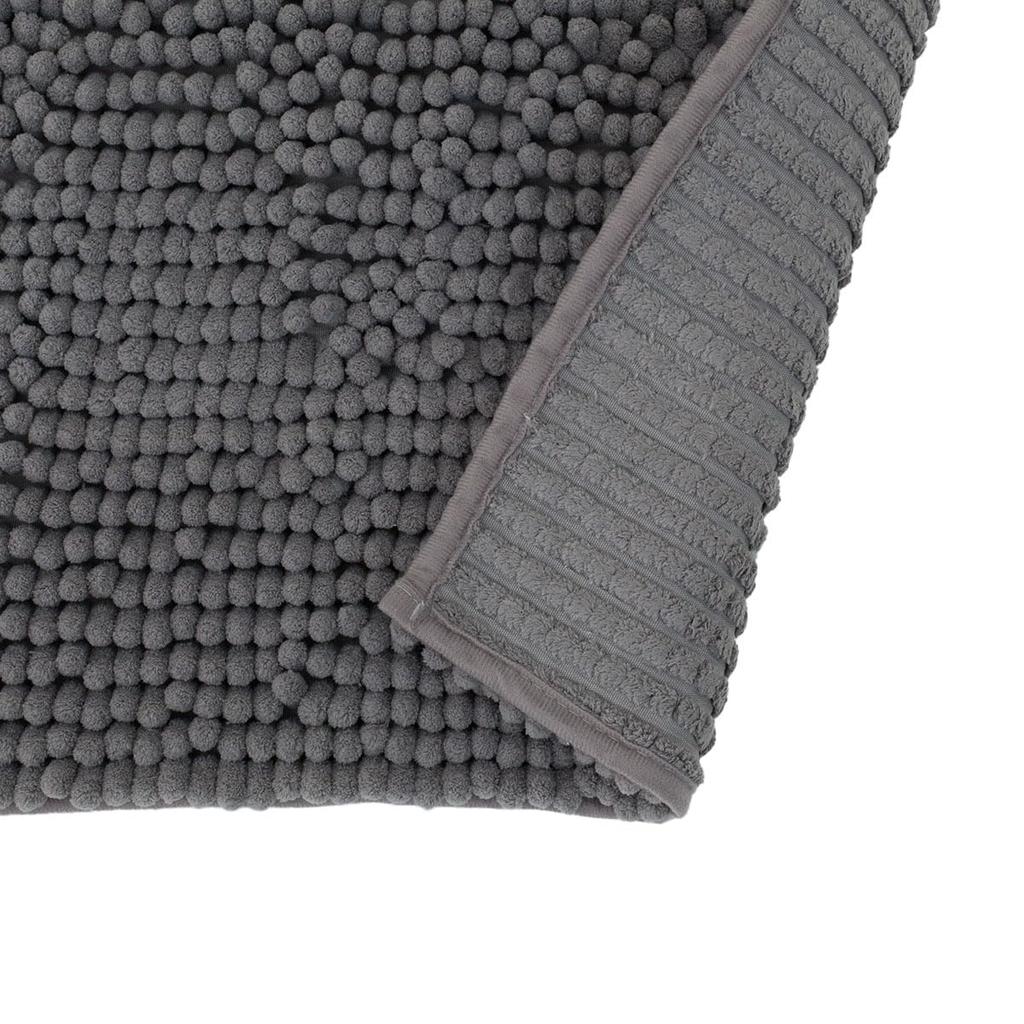 NITORI Thick Molded Bath Mat YA001 60x45cm Dark Gray NITORI 7741303