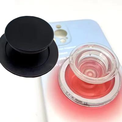 Magnetischer sicherer Ringfinger-Erweiterungsständer Faltbarer Handy-Griffhalter Sockel Taschenhalterung für iPhone Mac Samsung Xiaomi