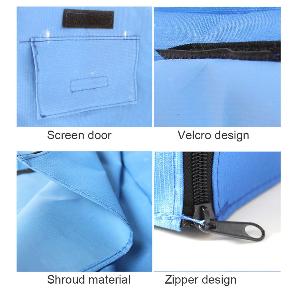 Pet Cage Cover Oxford Dog Kennel Cover Pet Crate Cover Windproof Dog Kennel Cover Waterproof Dog Cat Cage Cover for Crates