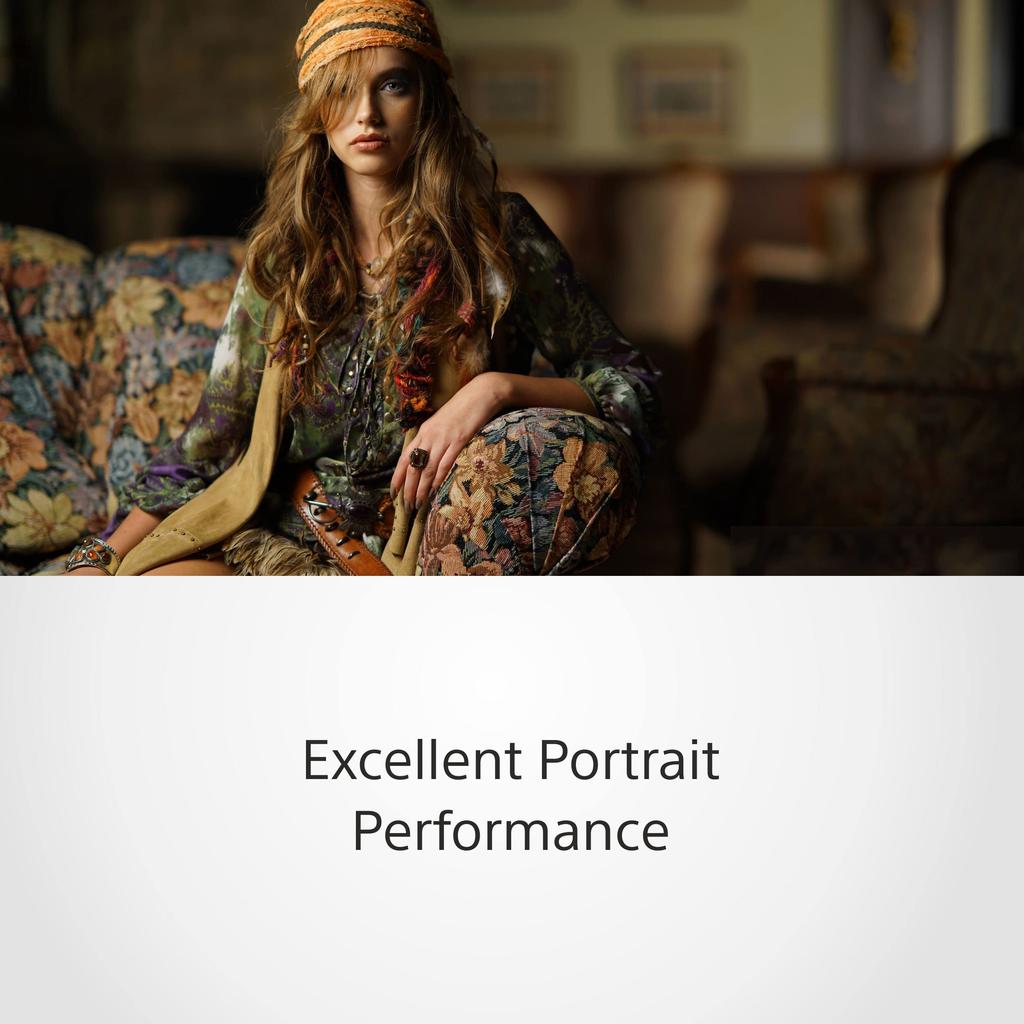 Sony FE 85mm GM Full Prime Lens Black F/1.4 Frame, Midrange, (SEL85F14GM)