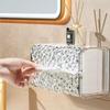 Wall-Mounted Waterproof Toilet Tissue & Towel Storage Box