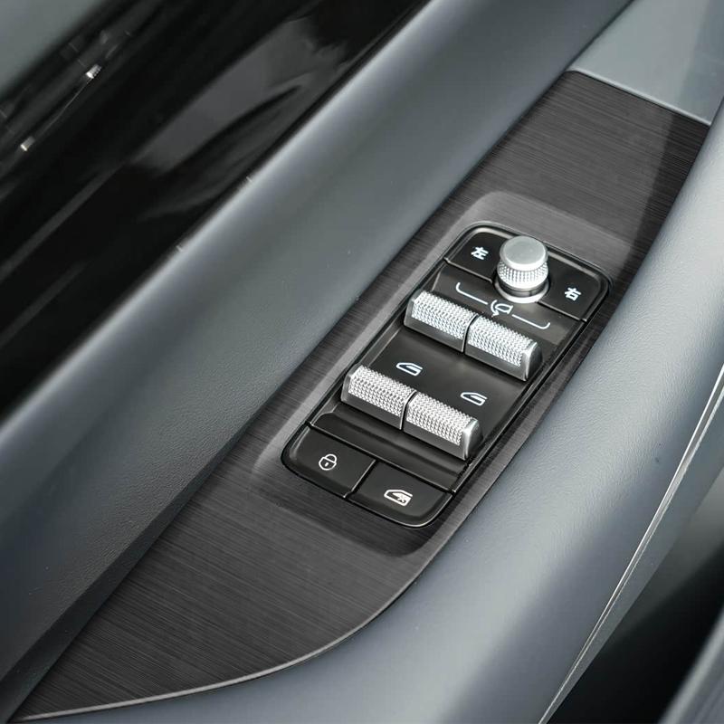 For Geely EX5 2025-Present LHD Car Carbon Interior Sticker Window Lifting Panel Decal Gear Door Protective Film Auto Accessory
