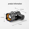 USB Rechargeable Mountain Bike Front Light - Rainproof Night Riding Accessory