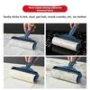Modern Minimalist Lint Roller With Tearing Sticky Sheets For Pet Hair Removal On Bedding And Clothing