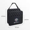 Qctfz6 Car Multifunctional Storage Bag Seat Hanging Garbage Bag For Alfa Romeo Giulia Stelvio Giulietta 159 147 156 166 Accessories