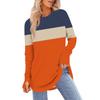 Womens Oversized Sweatshirt Graphic Sweater Long Sleeve Drop Shoulder Round Shirt Tops Vintage Clothes