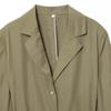 2025 Autumn Women's European Style Padded Shoulder Blazer & Straight-Leg Pants