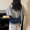 Denim Bag Women's Large Capacity Shoulder Bag Lightweight Crossbody Bag