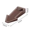 1Pcs Door Stopper Safety Silicone Anti-skid Windproof Door Stop Door Rear Retainer Anti-collision Stop Home Bedroom
