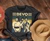 Rare Devo Vintage TShirt Cotton Black Men All Size Shirt AG027 Unisex T-Shirt