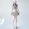 Women's High-Waist A-Line Accordion Pleated Skirt - 2026 Summer Fairy Style, Slimming & Versatile Short Skirt