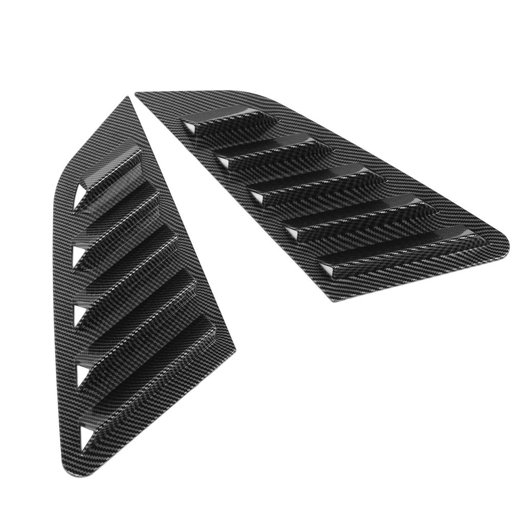 P  of Rear Window Louver Cover Sturdy ABS Left Right Side Window Shutter Cover Trim for     8Y Hatchback