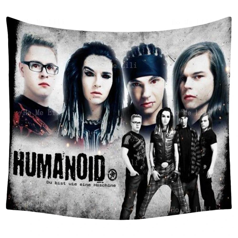 Tokyo Hotel Photo Album Humanoid Poster Rock Band Songs About The End Of The World Tapestry For Livingroom Decor