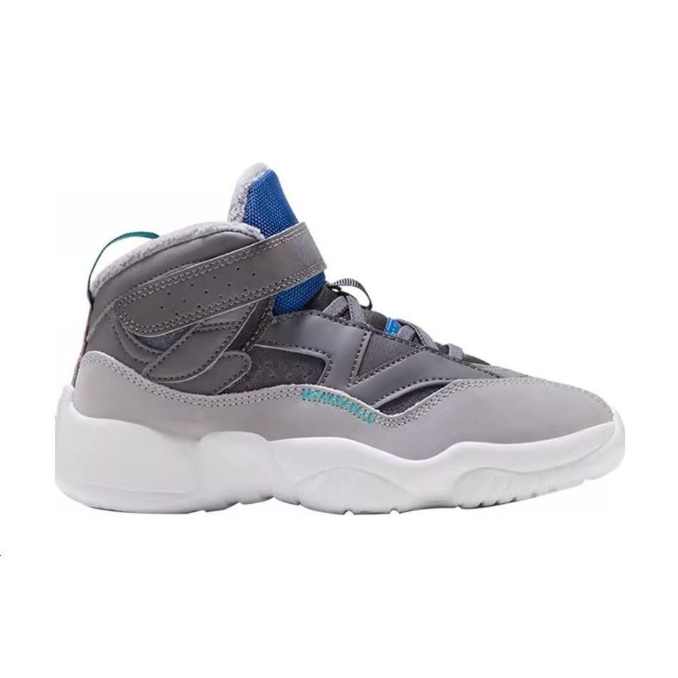 Jordan Jumpman Two Trey Comfortable Versatile Non-Slip Shock Absorption Support High-Top Kids Basketball Shoes Kids basketball shoes DQ8432-005