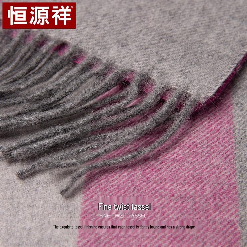 Hengyuanxiang Women's Pure Wool Autumn/Winter Scarf & Shawl