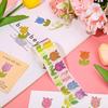 500pcs/roll Colorful Small Tulip Flower Laser Stickers Holiday Decoration Self-Adhesive Sealing Labels Scrapbooking Stickers