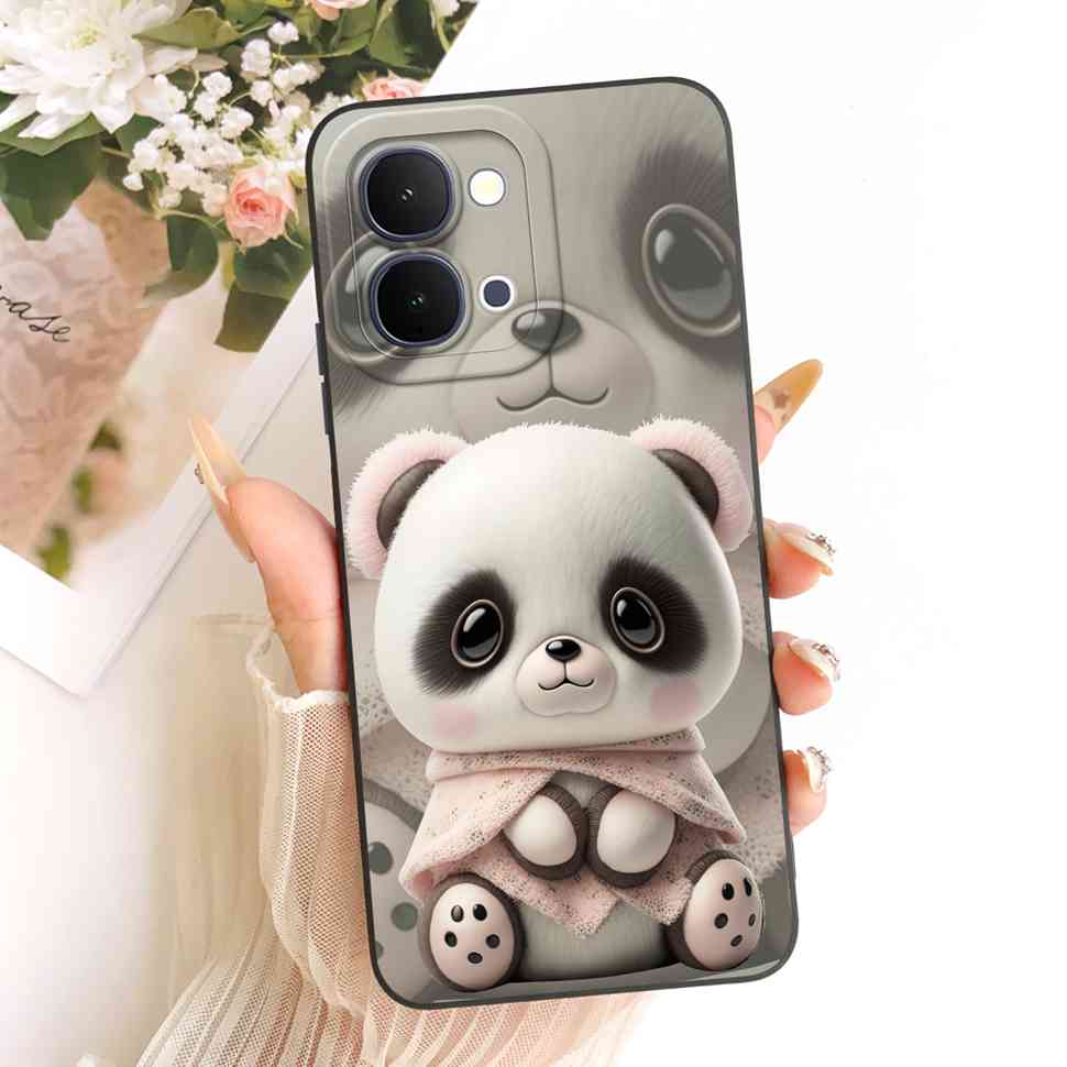For Vivo Y31d 4G V2543 Case Fashion Cartoon Painting Silicone Full Protcetion Back Cover For Vivo Y 31d Y31D 4G Bumper Shell