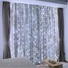 3M LED Curtain Garland 8 Modes USB Remote Control Festoon Christmas Tree Ornaments New Year's Eve Decorations