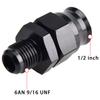 AN6 AN8 AN10 Straight Male To 5/16" 3/8" 1/2" 1/4" Tubing Compression Oil Line Hose End Fitting Adapter Fuel Line Adaptor