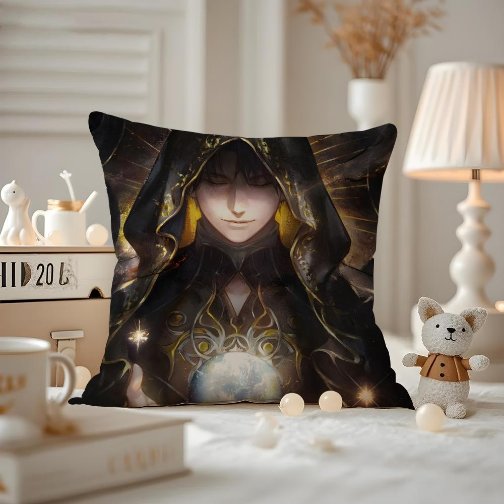 Lord Of Mysteries Anime Cushion Cover Pattern Printed Pillowcase For Living Room Sofa Cushion Cover & Bedroom Decor