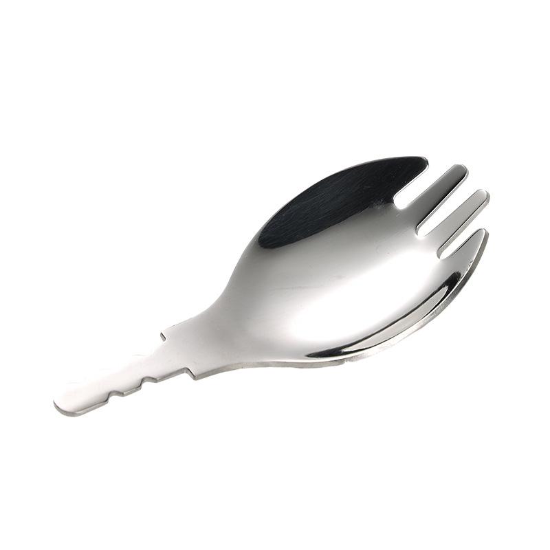 316 stainless steel spoon head children's tableware infants and toddlers eat rice spoon head baby 304 spoon head fork head work in progress