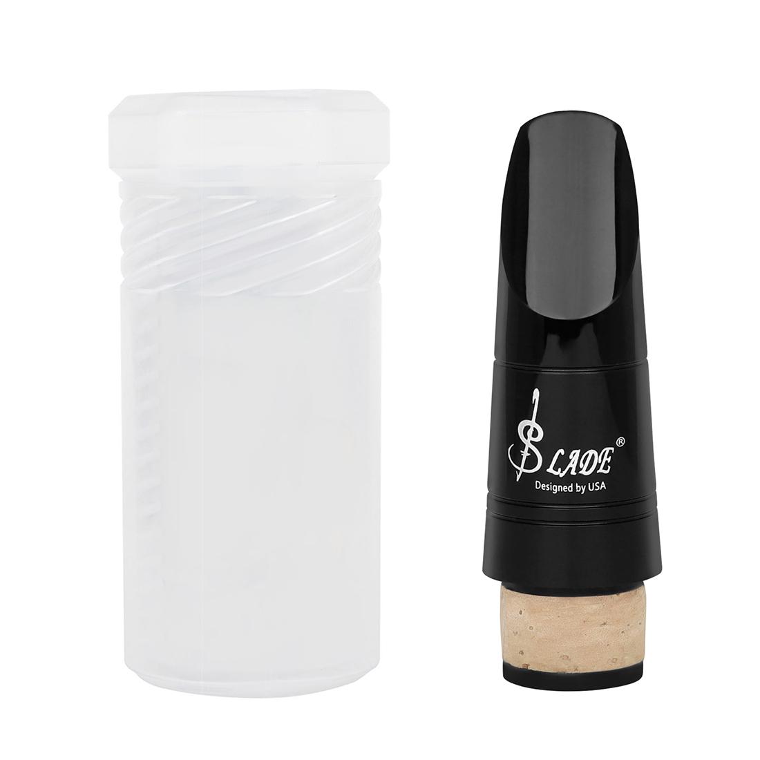 SLADE Professional Clarinet Mouthpiece Black Bakelite Mouthpiece Woodwind Musical Instrument Replace Parts & Accessories
