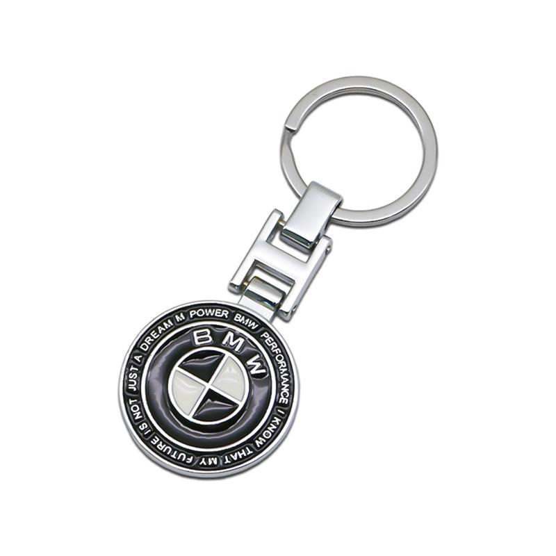 MWPF4 3D Metal Car Keychain For BMW M Logo X1 X2 X3 Key Rings Buckle X4 X5 X6 F48 G80 Key Holder E84 E83 G01 G11 G07 G86 Accessories