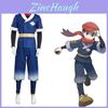 Pokemon Legenden Arceus Akari/rei Cosplay Kostüm Anzug Set Hohe Qualität Und Elastisch