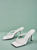 2025 Plus Size Women's Stiletto Sandals & Slippers - Sexy High Heels for Europe & America