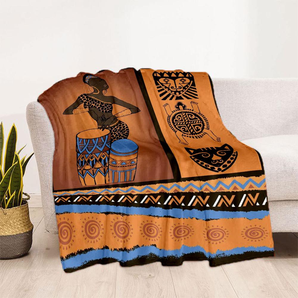 African Dance And Music Blankets are suitable for living rooms, bedrooms, camping, and other places, making them an ideal choice for gifts.