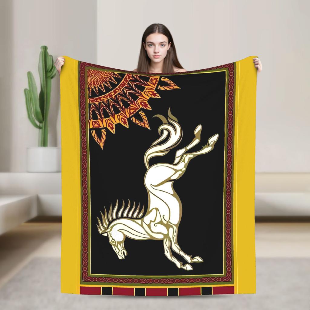 Origin Tree L-Lords Of The R-Rings Flannel Blanket  Soft Durable Bedding Throws for Living Room Trend Bedspread Sofa Bed Cover