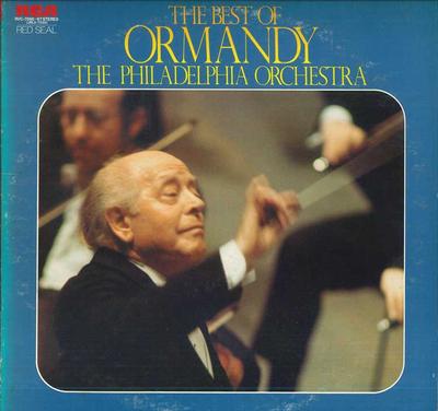 LP Schallplatte EUGENE ORMANDY PHILADELPHIA ORCHES Best Of Ormandy Philadelphia Orches RVC756667 RCA RED SEAL 1977 Japan Klassik Gebraucht